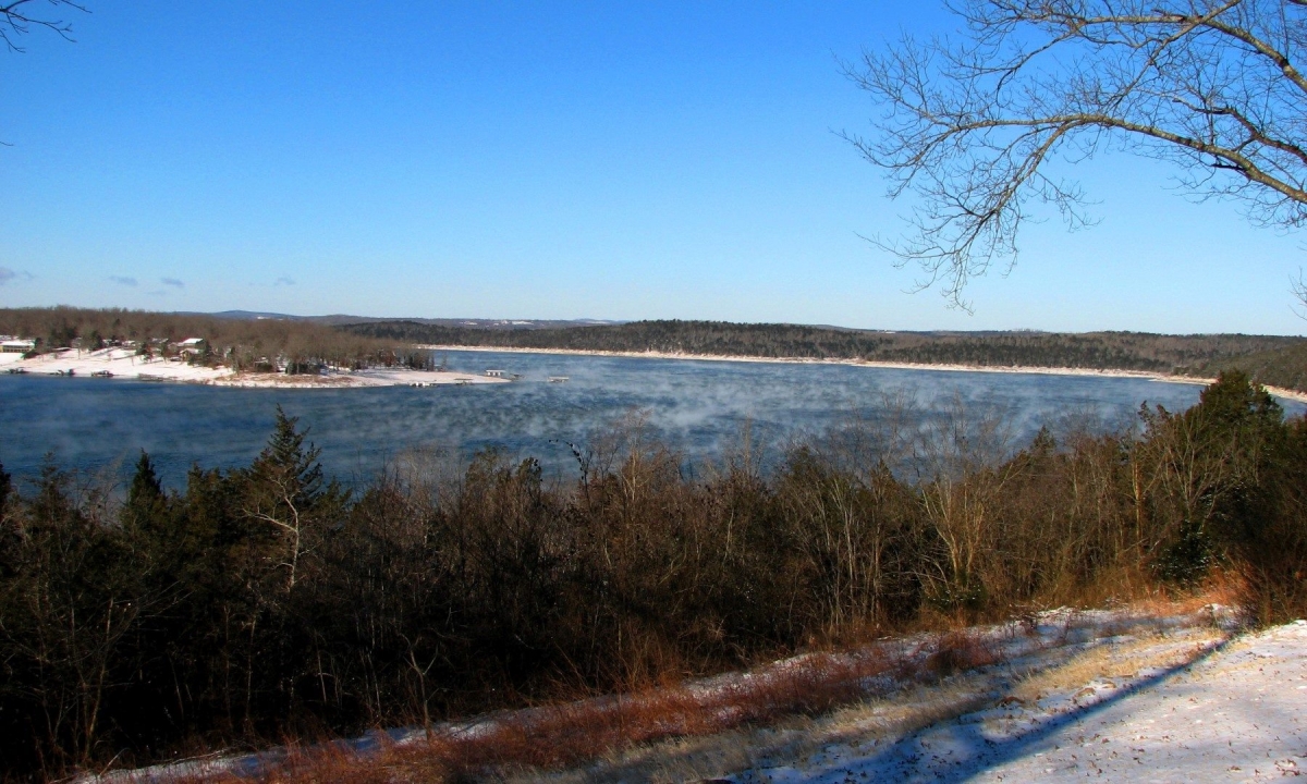 Lake Norfork Winter Striper Tactics